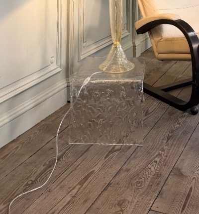 Pair Of Murano Glass Tables, Circa 1990-photo-4
