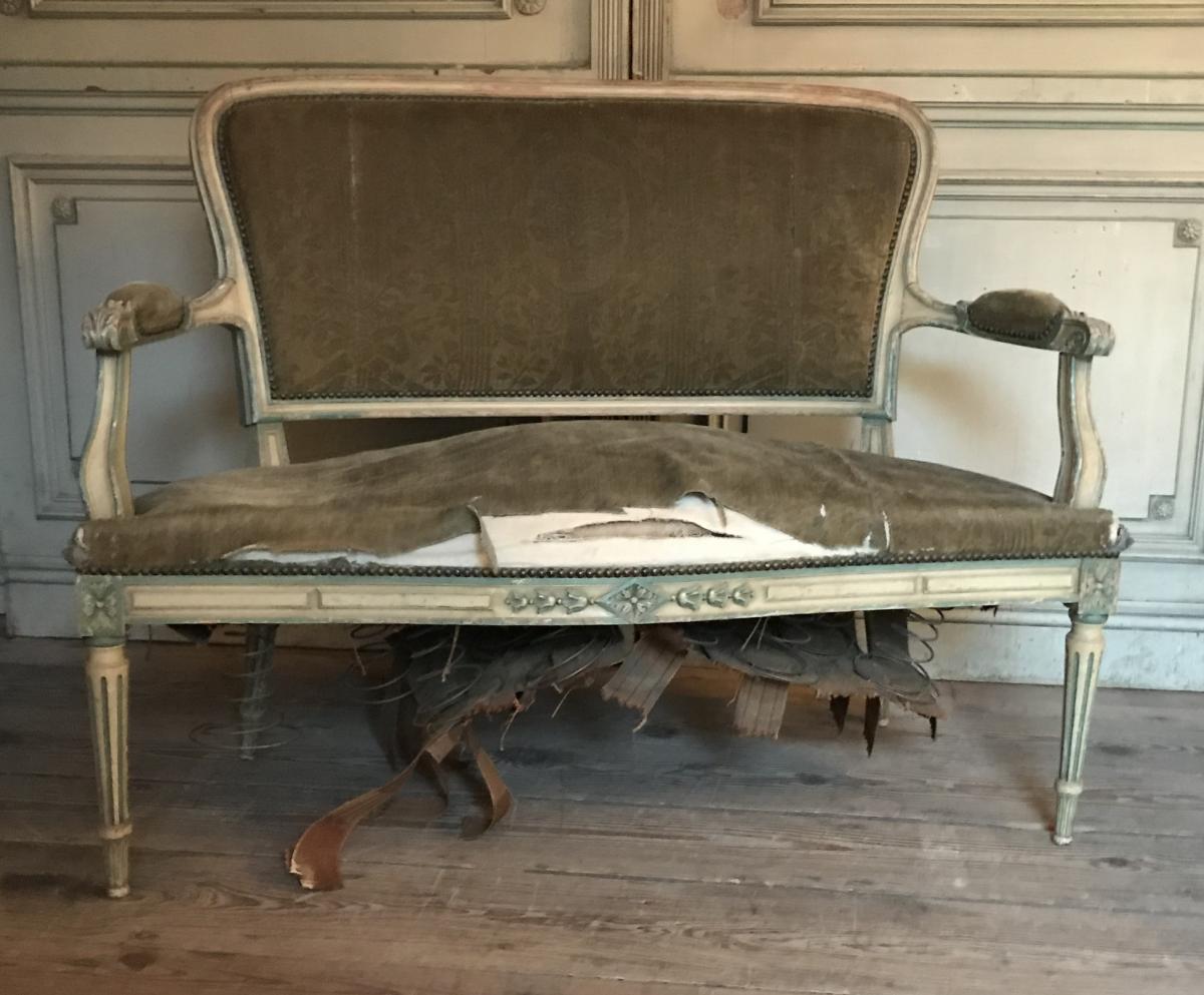 Banquette De Style Louis XVI -photo-3