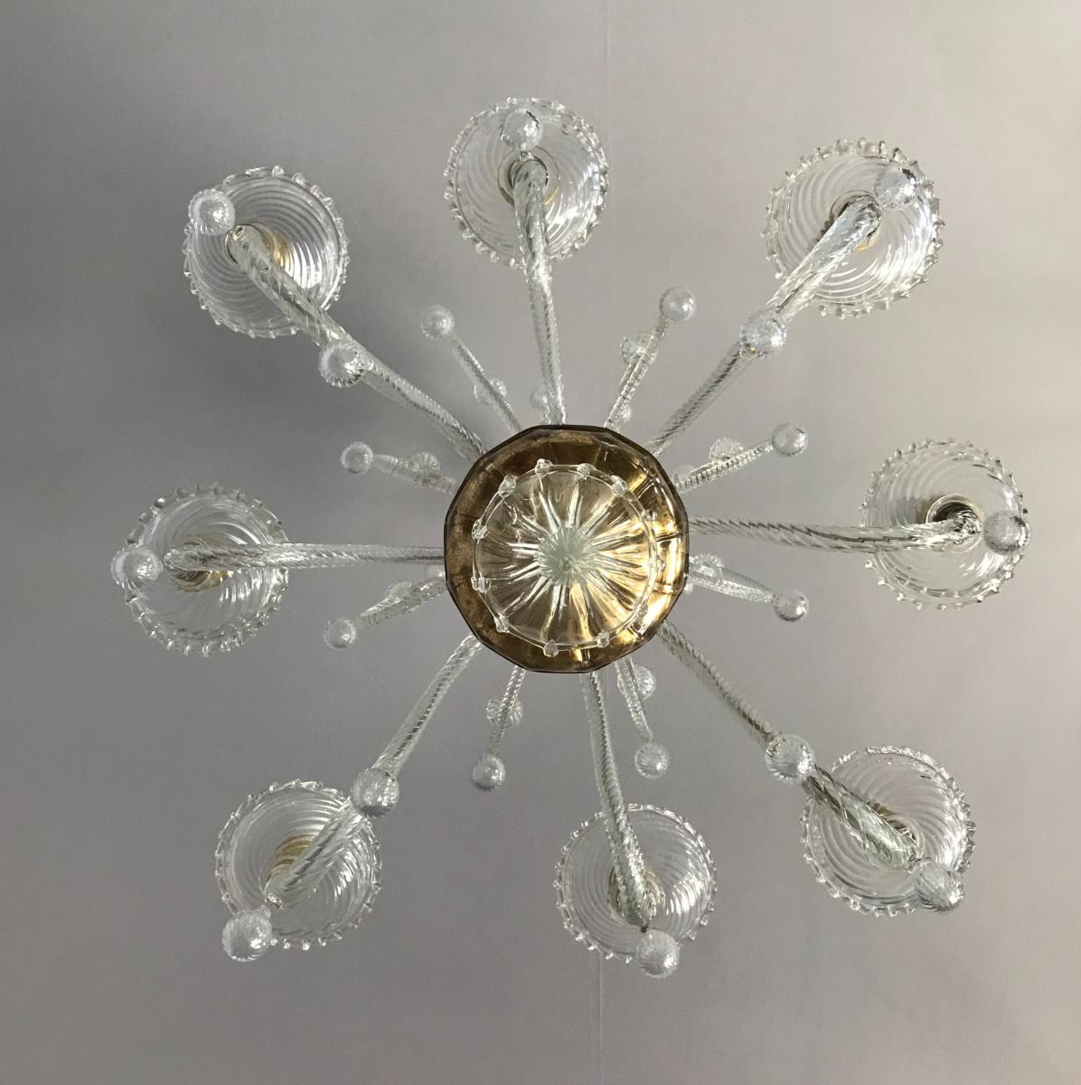 Liège Glass Chandelier, Eight Arms Of Light-photo-4