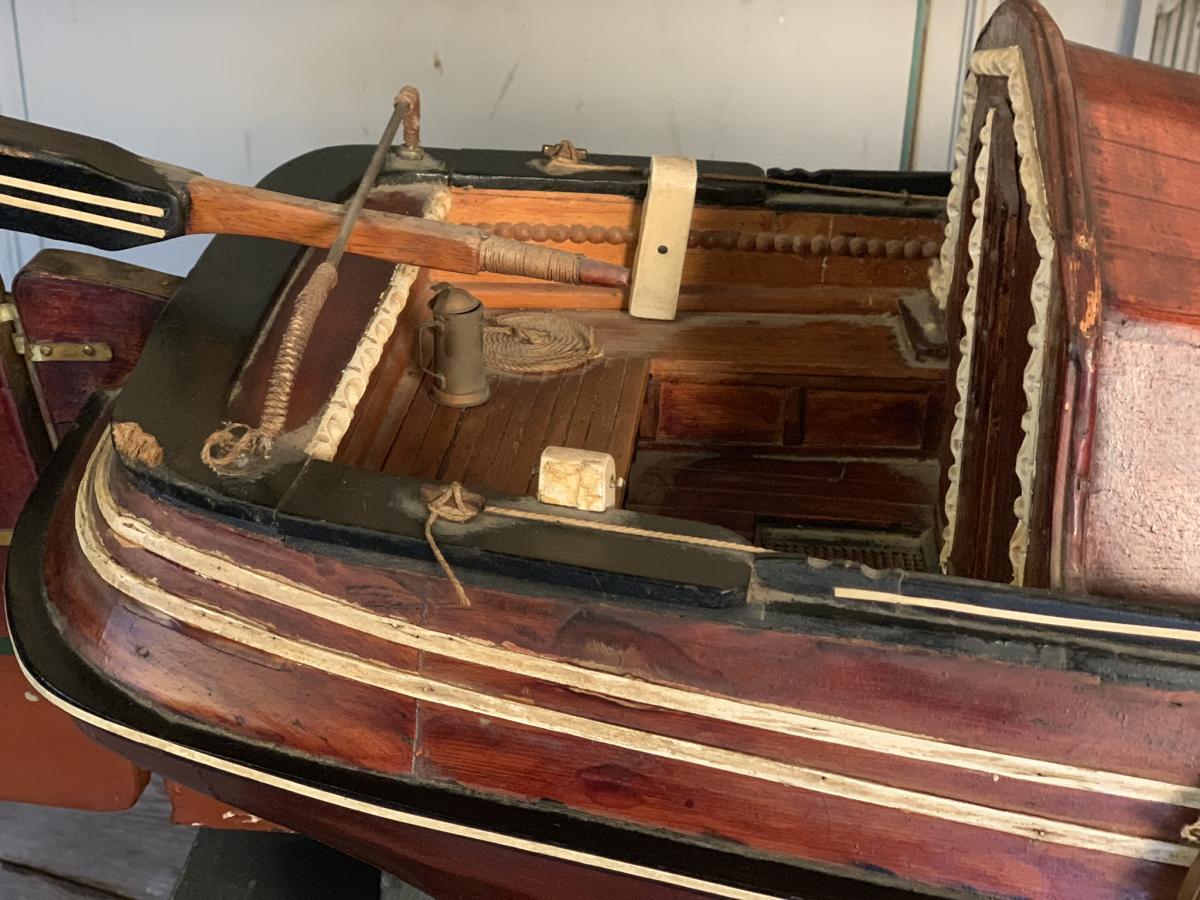 Large Model Sailboat From The North Sea, Boerier-photo-2