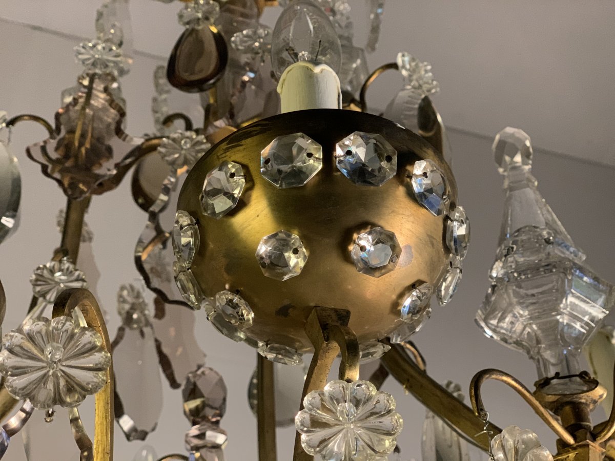 Chandelier Pendants, Maison Baguès, Paris 1940-photo-2