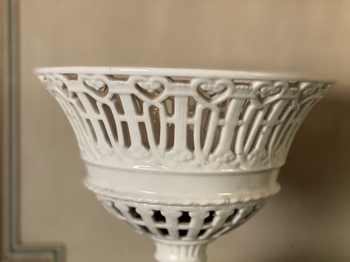 Pair Of Porcelain Openwork Cups-photo-1