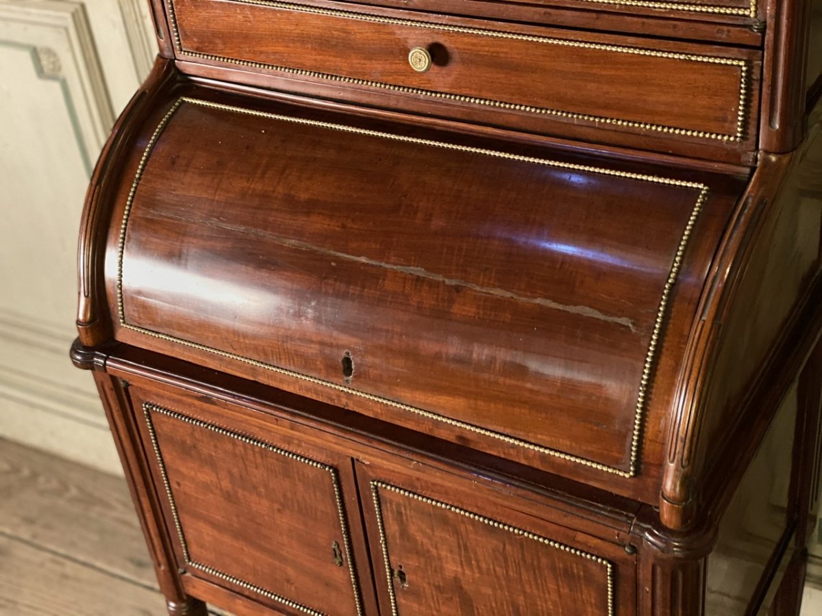 Mahogany Desk, Late XVIIIst Century -photo-1