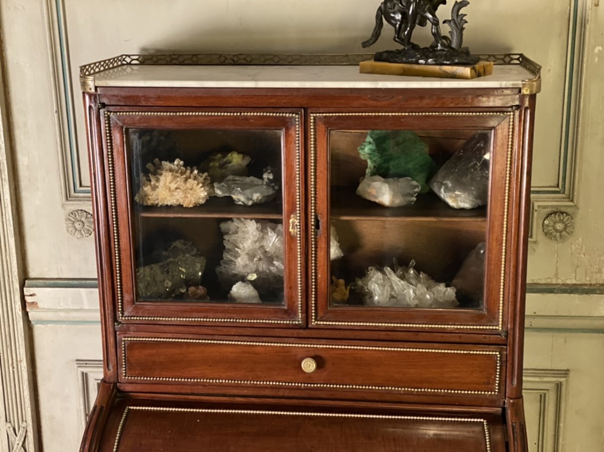 Mahogany Desk, Late XVIIIst Century -photo-2