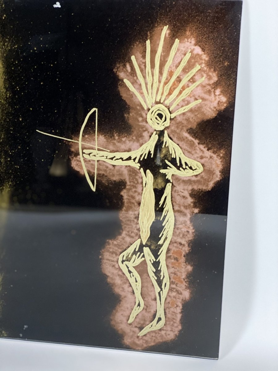 Painting Under Glass, Around 1950-photo-2