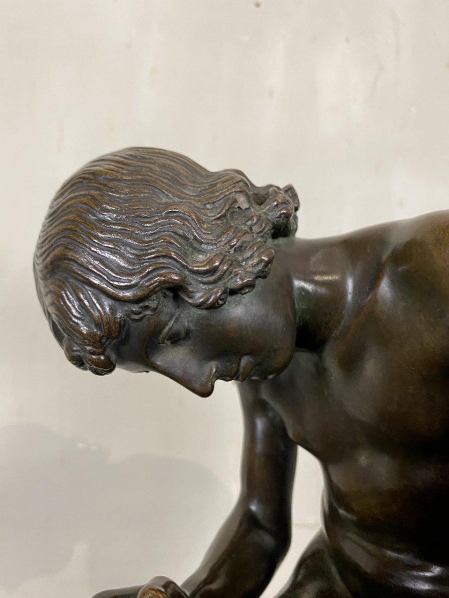 Le Spinario Ou Tireur D’épine, Bronze D’après L’antique -photo-2