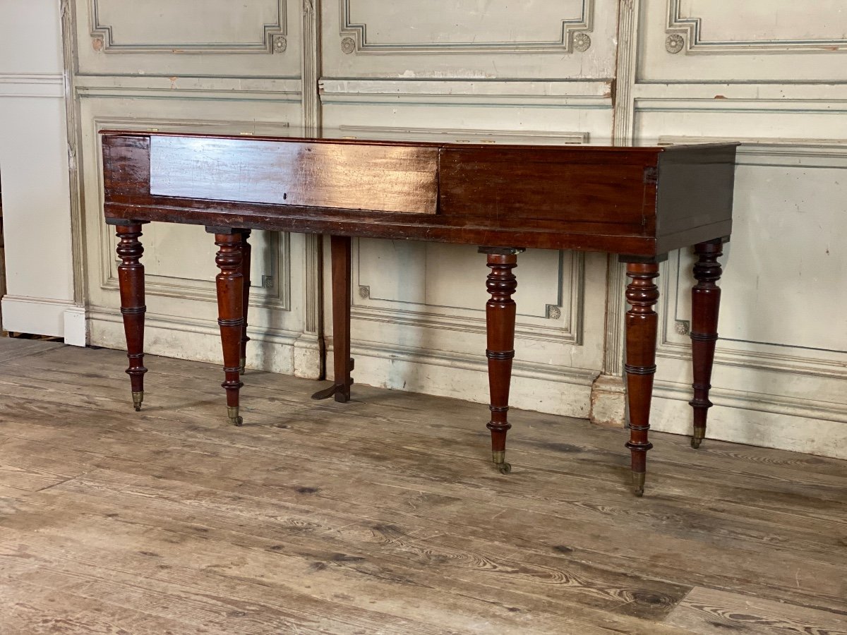 Piano Table, Thomas Preston, London Early Nineteenth Century-photo-2