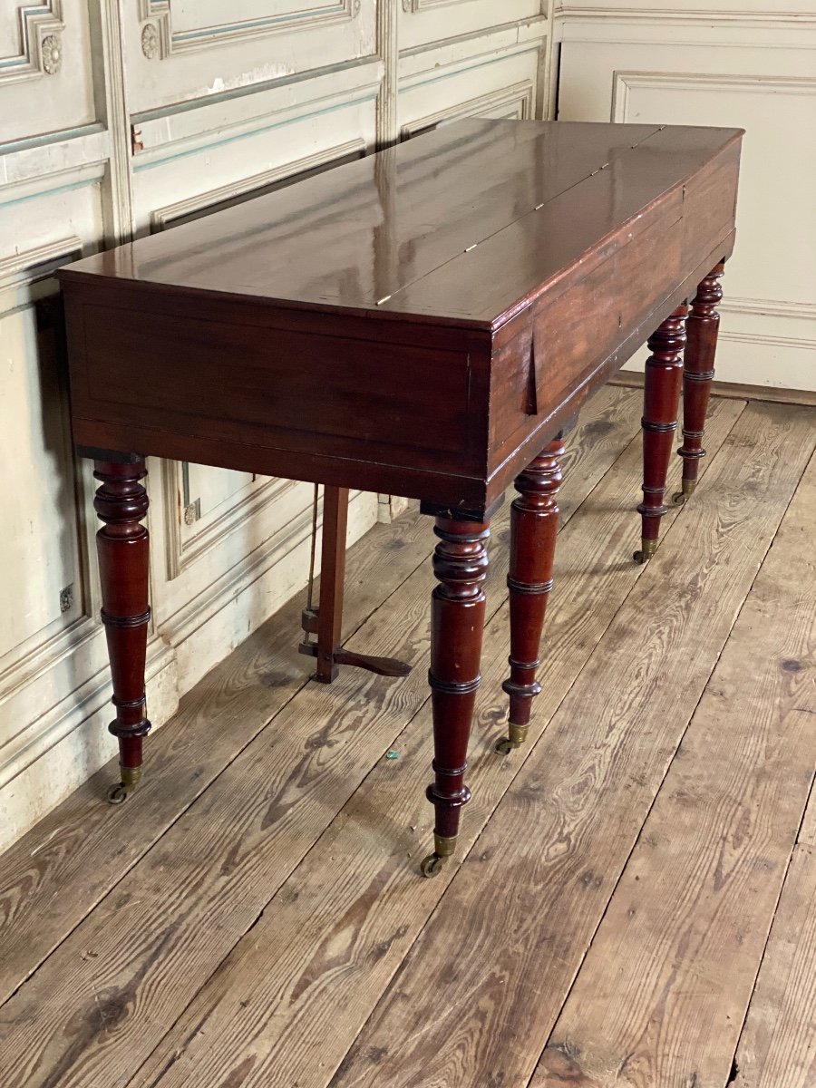 Piano Table, Thomas Preston, London Early Nineteenth Century-photo-3