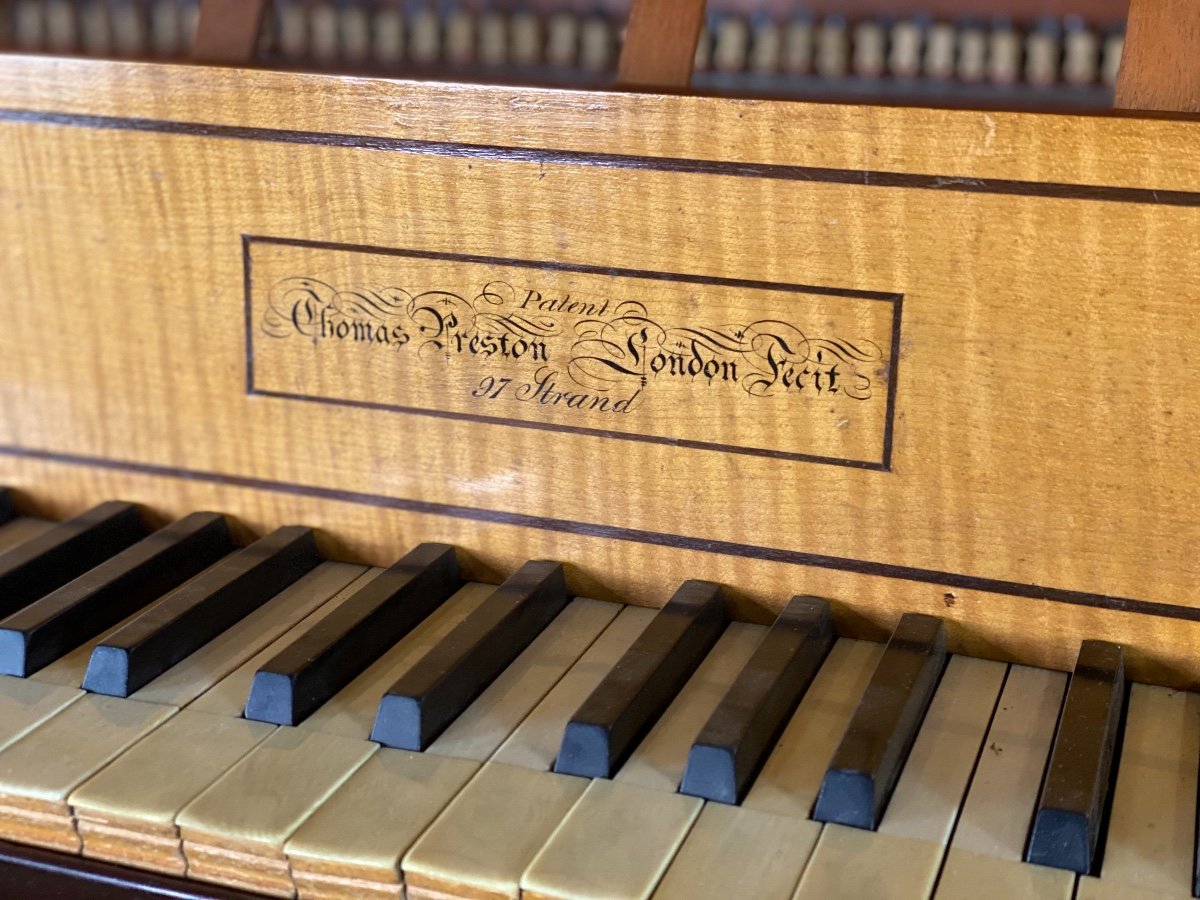 Piano Table, Thomas Preston, London Early Nineteenth Century-photo-4