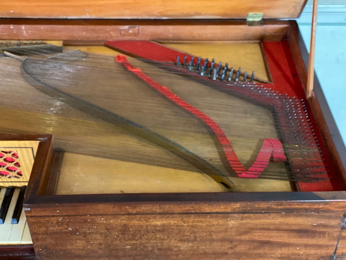 Piano Table, Thomas Preston, London Early Nineteenth Century-photo-1