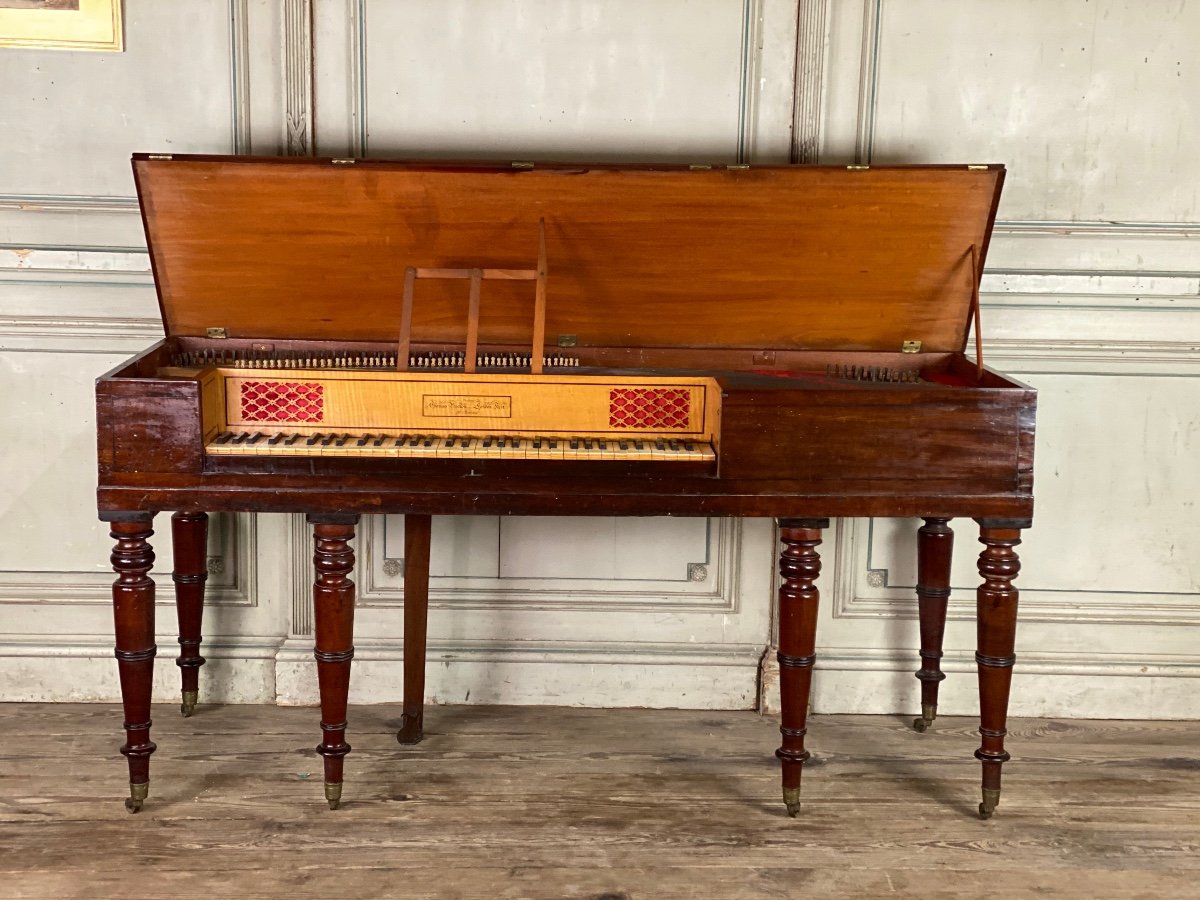 Piano Table, Thomas Preston, London Early Nineteenth Century-photo-4