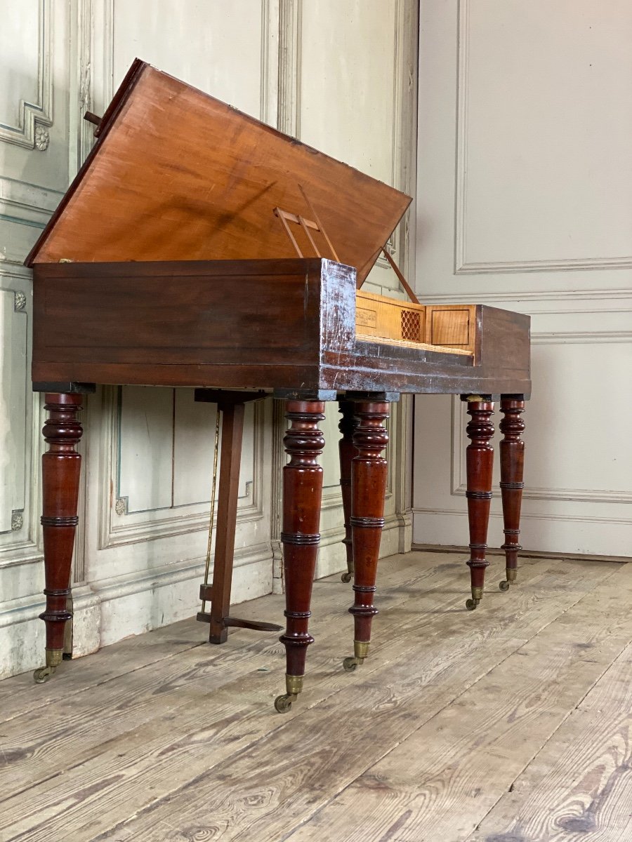 Piano Table, Thomas Preston, London Early Nineteenth Century-photo-5