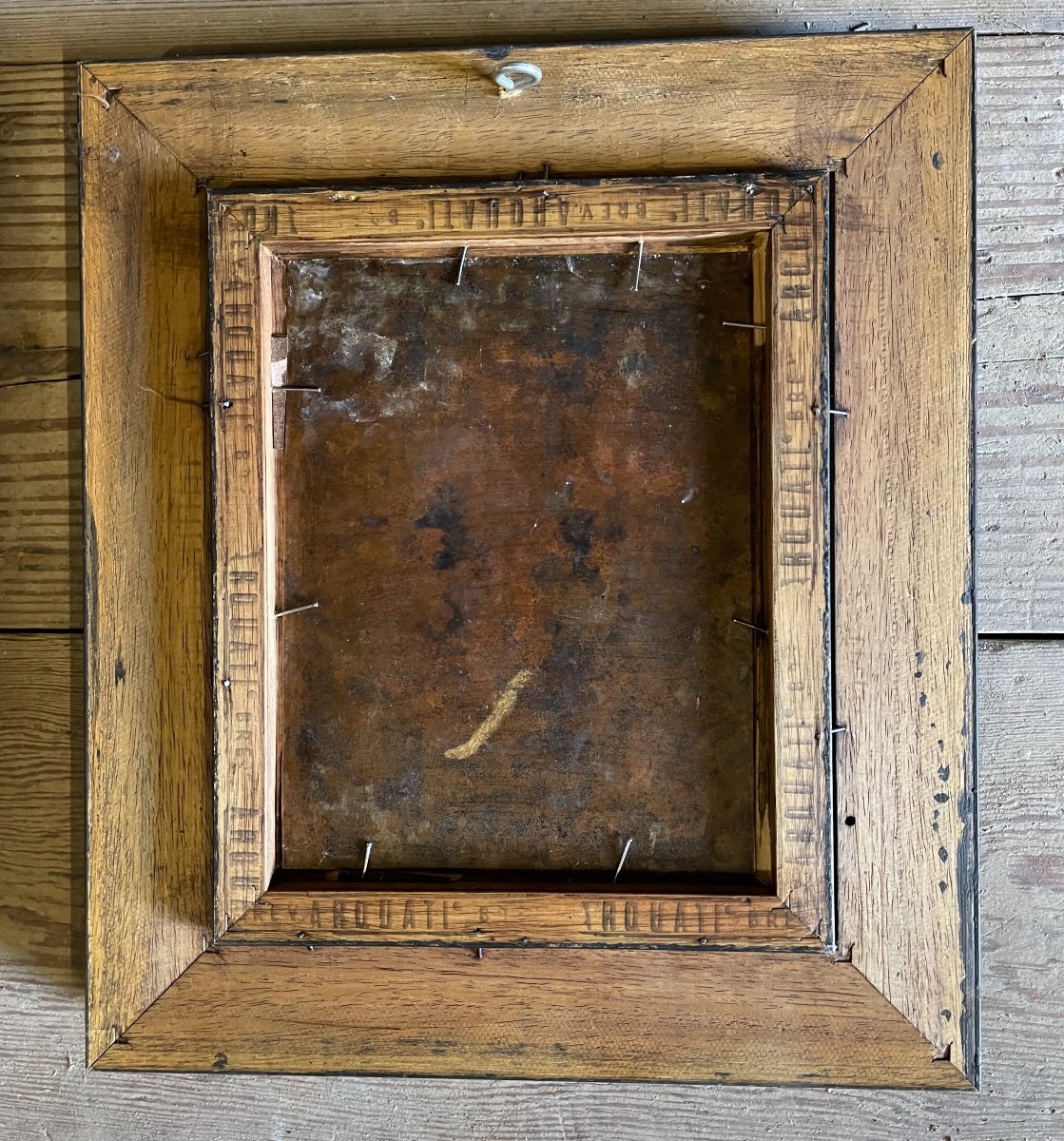 Extase de Saint François d’Assise, Huile Sur Cuivre, XVIIème Siècle -photo-3