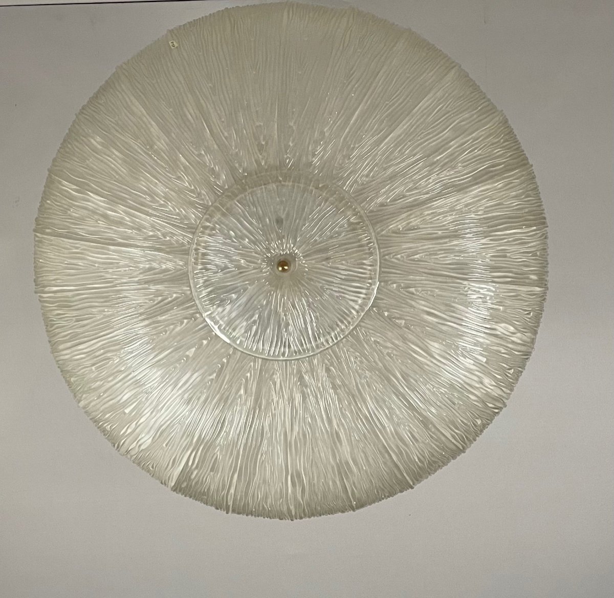 Murano Glass Chandelier, Ufo Circa 1980-photo-1