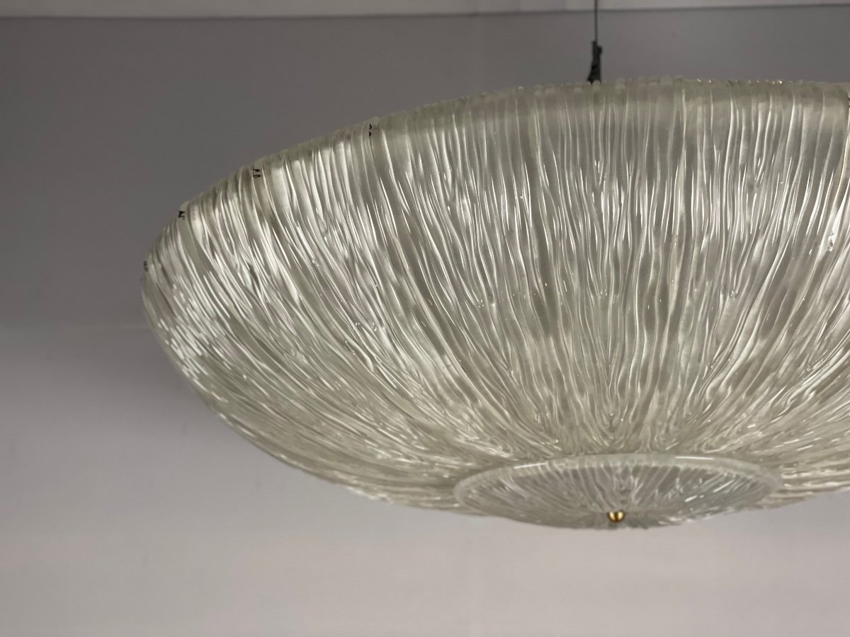 Murano Glass Chandelier, Ufo Circa 1980-photo-3