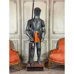 Armure de style renaissance, Espagne, vers 1880