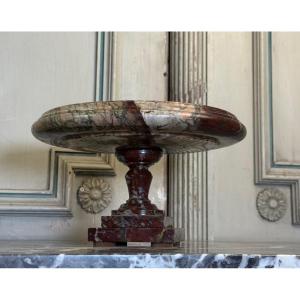 Cup Or Tazza In Campan Grand Melange Marble, 19th Century