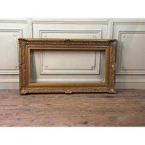 Stuccoed And Gilded Wooden Frame, Circa 1900