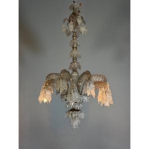 Lustre modèle “hiverno” n°136 F.lli Toso, 12 bras de lumière, 1924