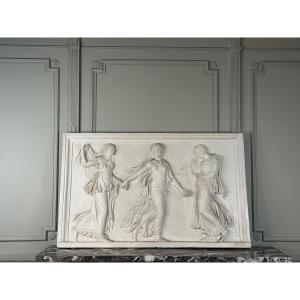 La dance des Heures, plâtre d’après le marbre antique conservé aux Offices, vers 1900