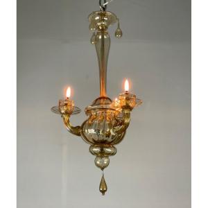 Venetian Lantern In Murano Glass