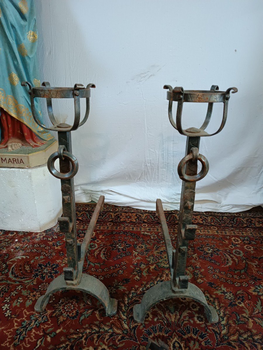 Old Spindle Mechanism With Counterweight + Landiers-photo-2
