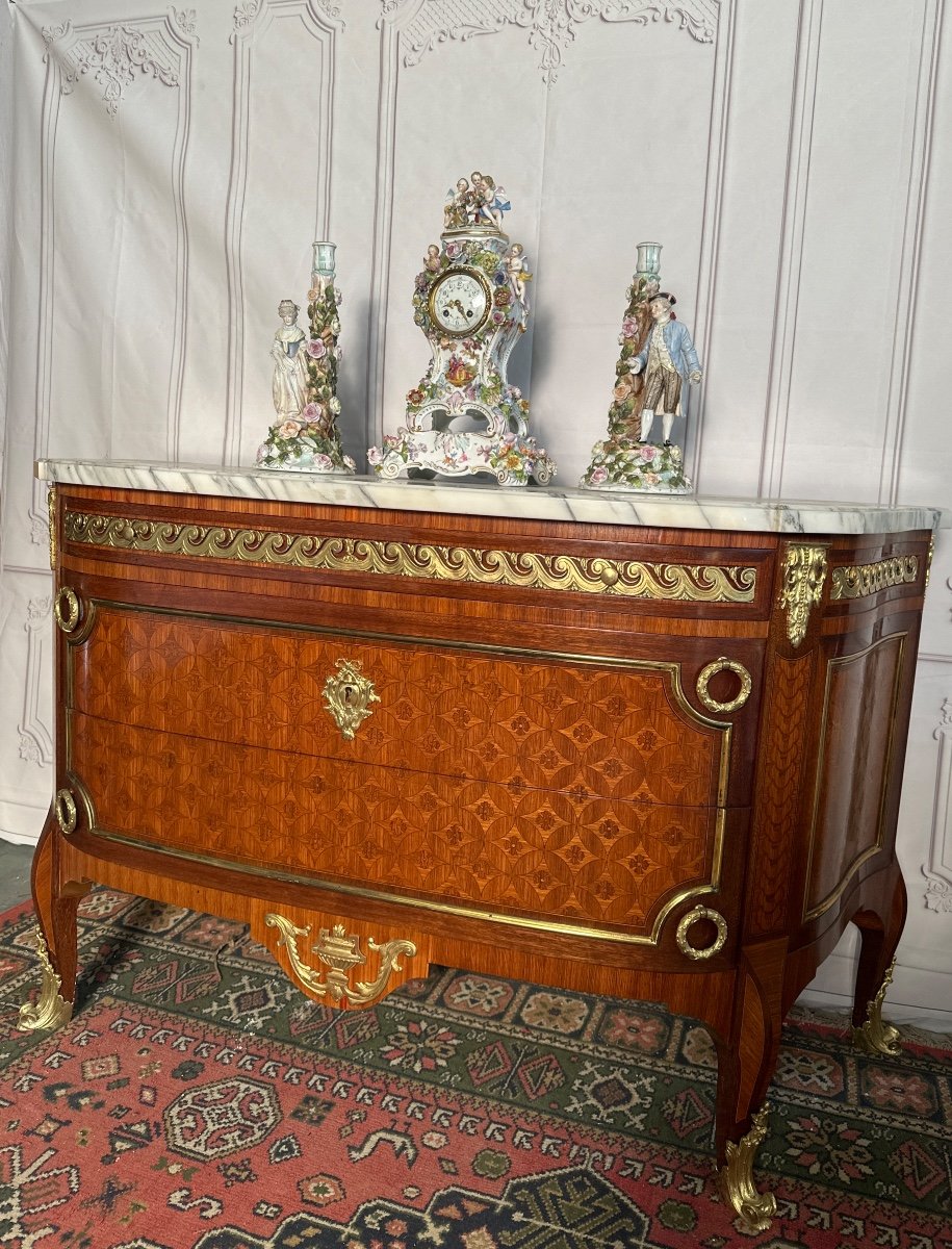 Louis XVI Commode By Jean François Leleu' "19 Centuries"-photo-3