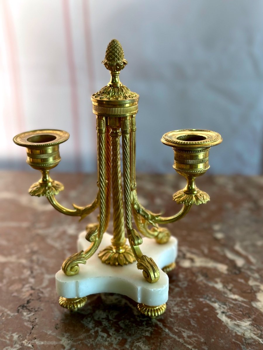  Louis XVI Fireplace Trim (19th Century)-photo-2