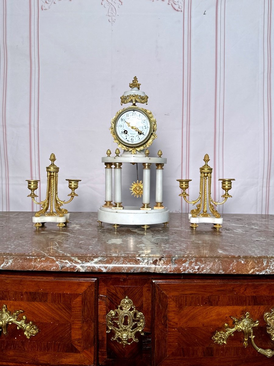  Louis XVI Fireplace Trim (19th Century)