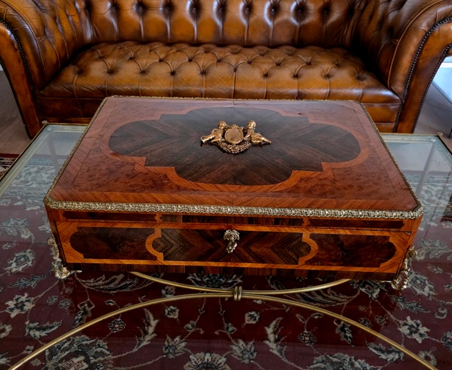 Coffret   en Marquèterie   XIX siècles  