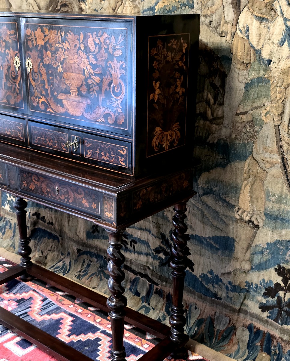 Cabinet Hollandais "19 Siècles "d Après Jan Van Mekeren-photo-7