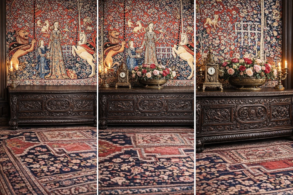 Italian Cassone From The Renaissance, Richly Carved, 16th Century 