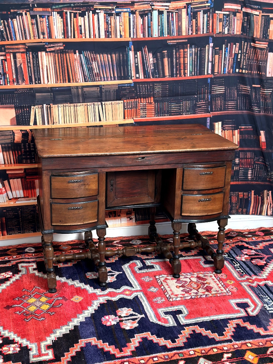 Bureau Mazarin  époque  17 eme Siècle-photo-3