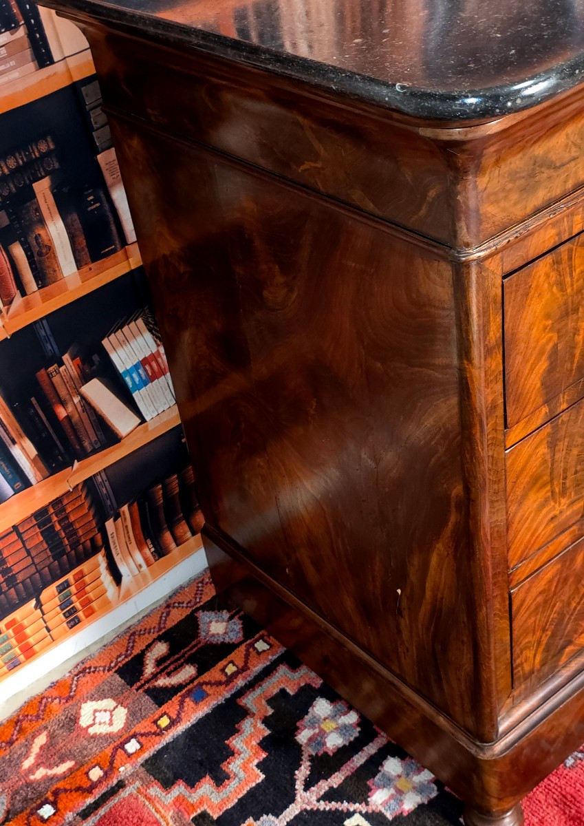 19th Century Mahogany Chest Of Drawers -photo-2