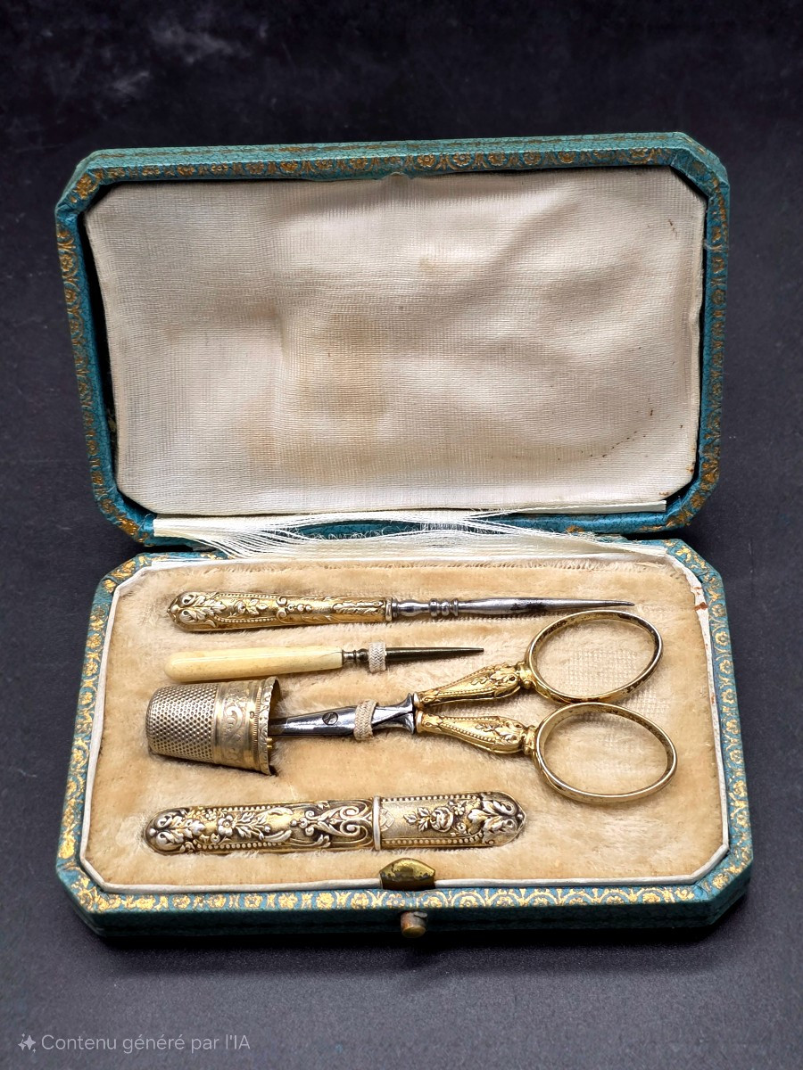 coffret a Couture en Or  