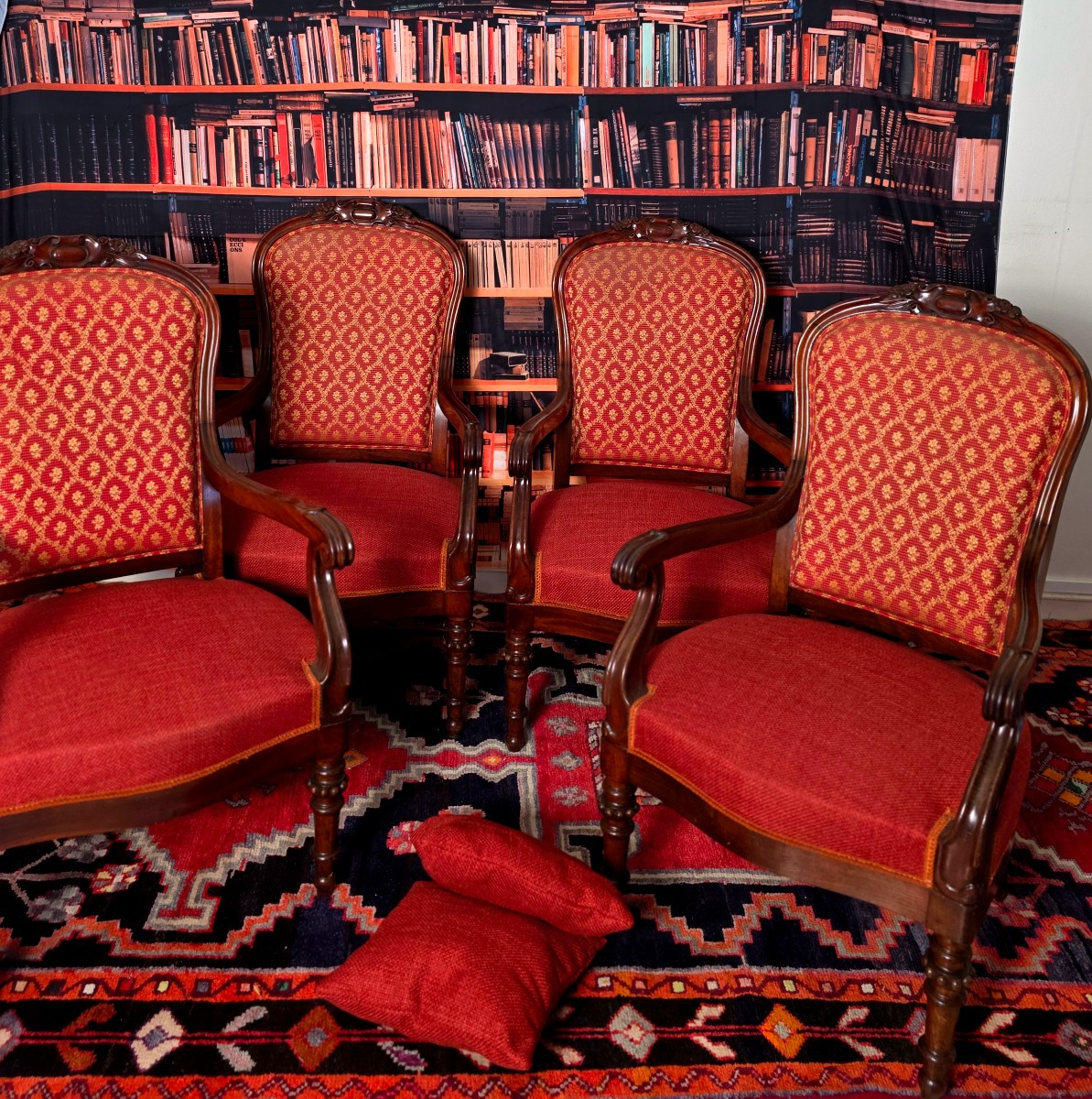 Fauteuil  Acajou époque Restauration-photo-4