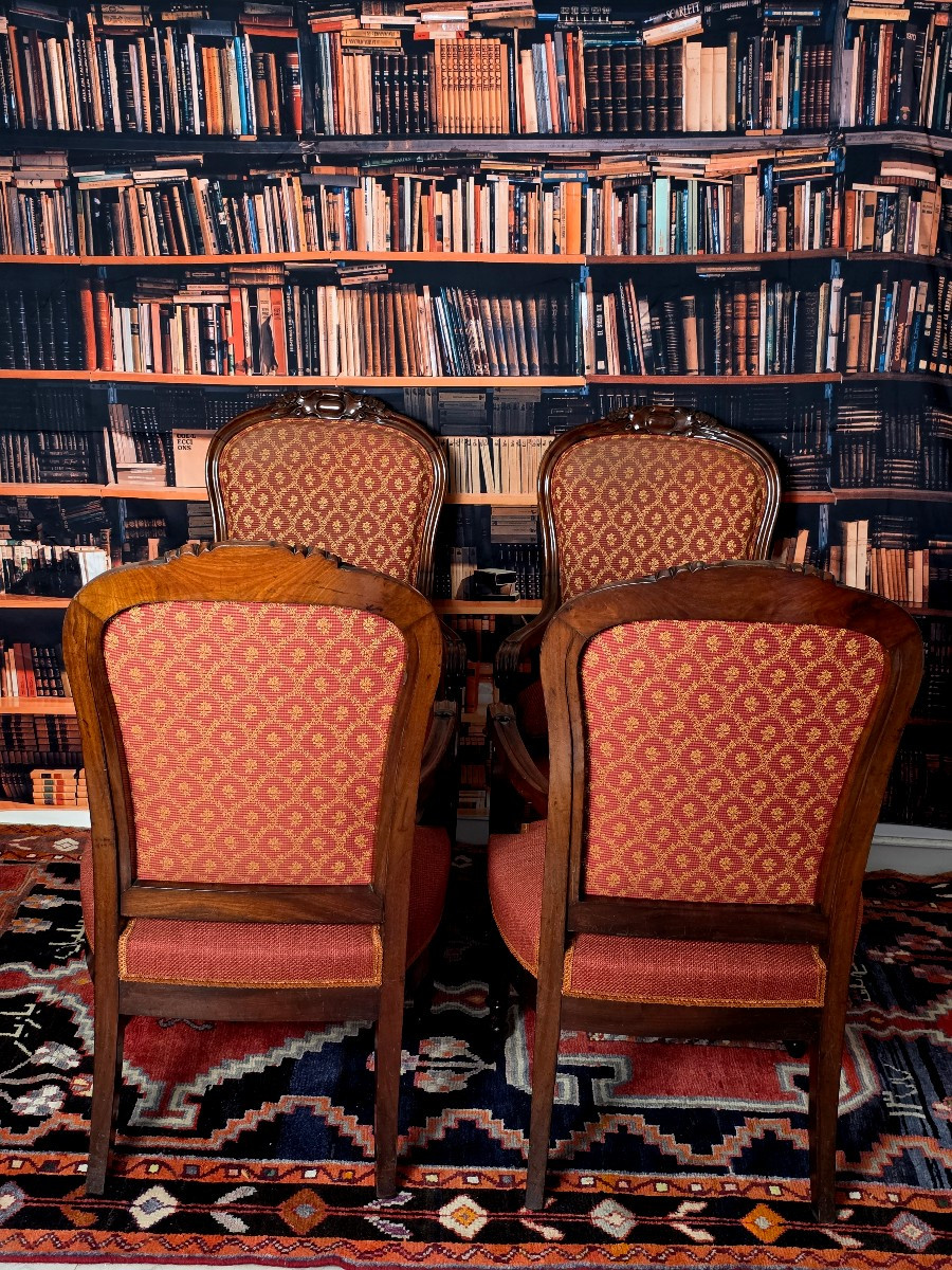Fauteuil  Acajou époque Restauration-photo-1