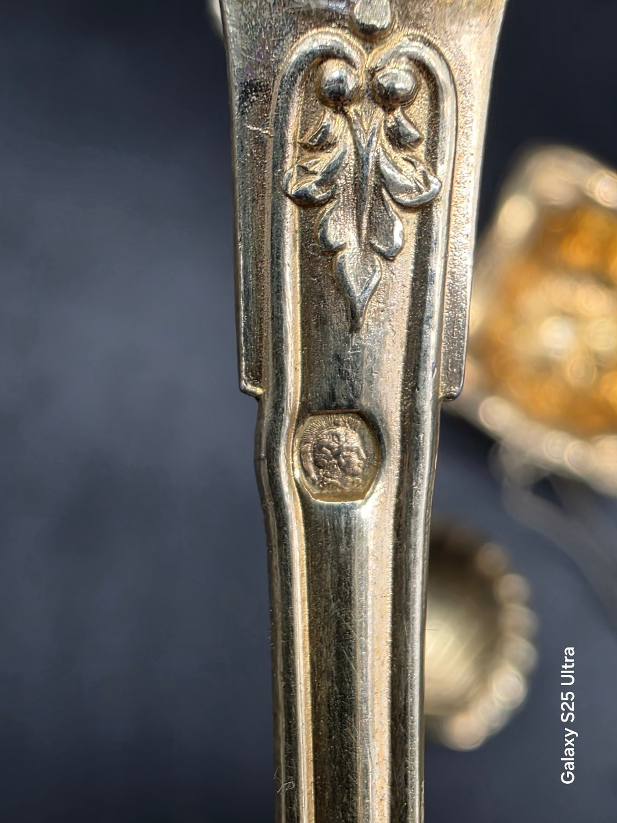 Silver Gilt Tea Set-photo-3