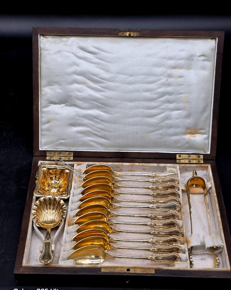 Silver Gilt Tea Set
