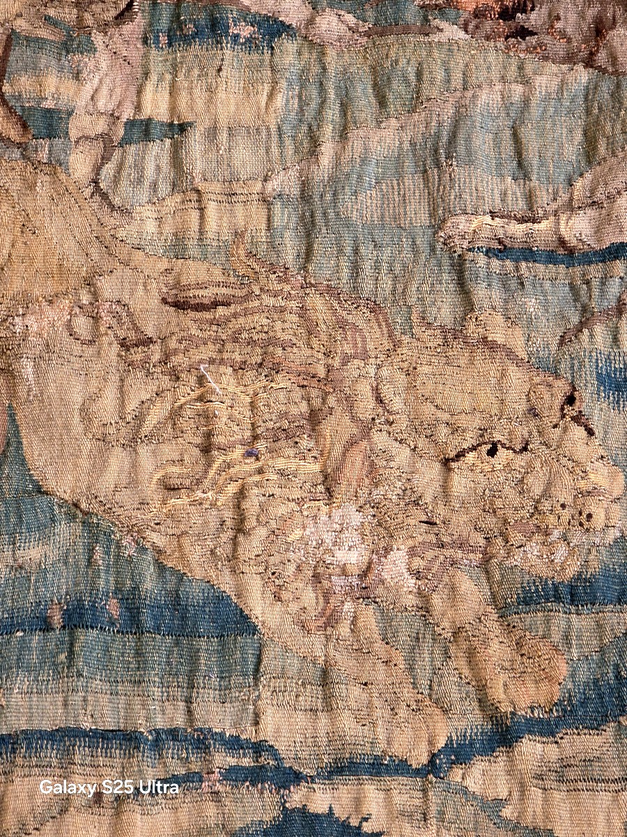 Tapisserie  felletin  Alexandre le grand- la chasse  au lion-photo-3