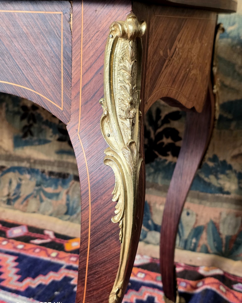 XV Marquetry Desk -photo-2