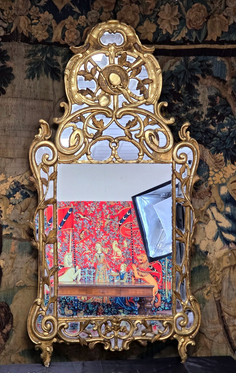 Miroir  Époque fin 18 ème -photo-4