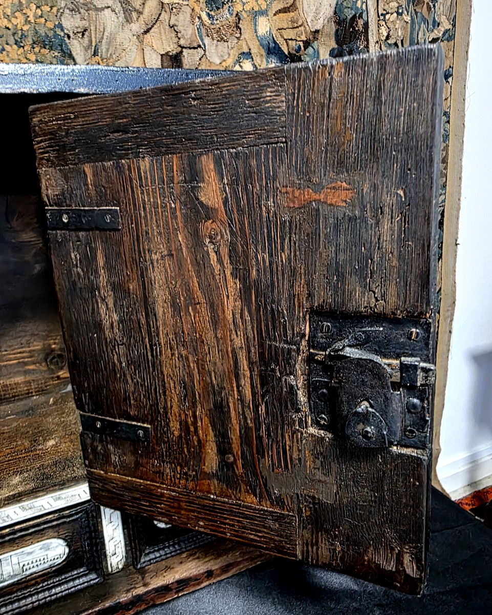 Cabinet  époque XVII éme Siècles-photo-3