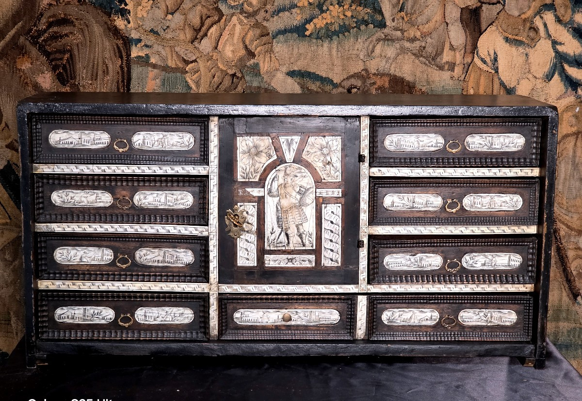 Cabinet  époque XVII éme Siècles-photo-2