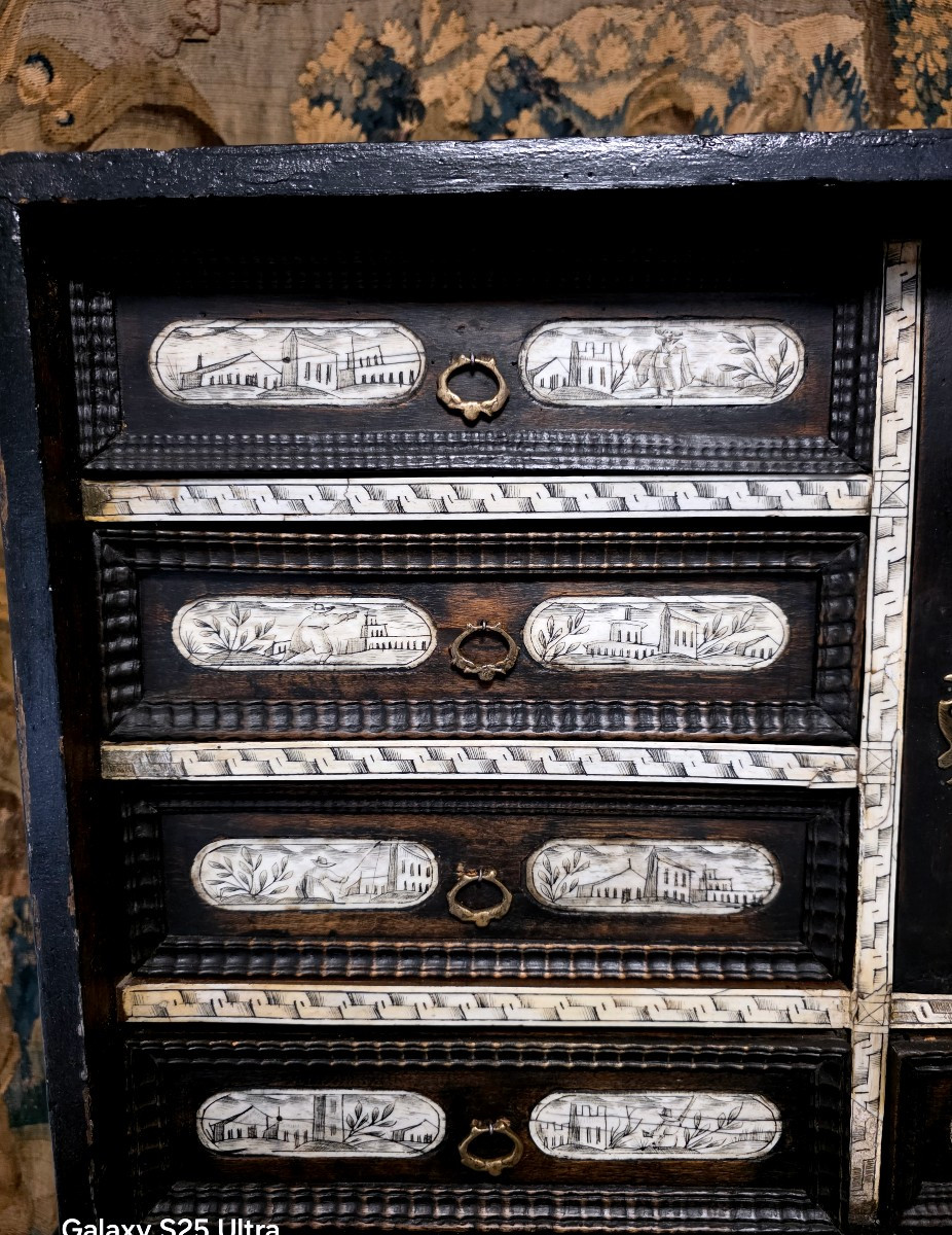 Cabinet  époque XVII éme Siècles-photo-5