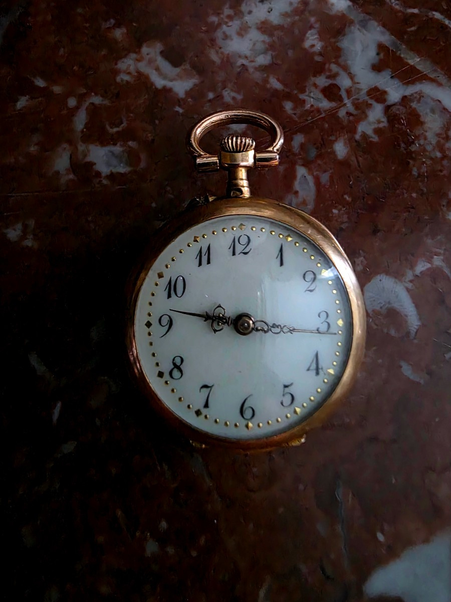 Montre de col en or-photo-3