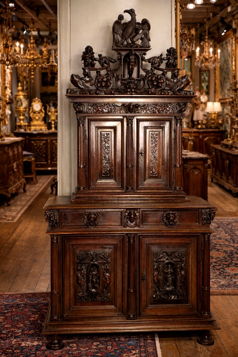 Buffet diminutif  époque 16 eme siecle  attribué Hugues sanbin