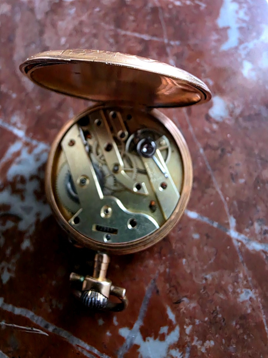 Montre gousset en or-photo-3