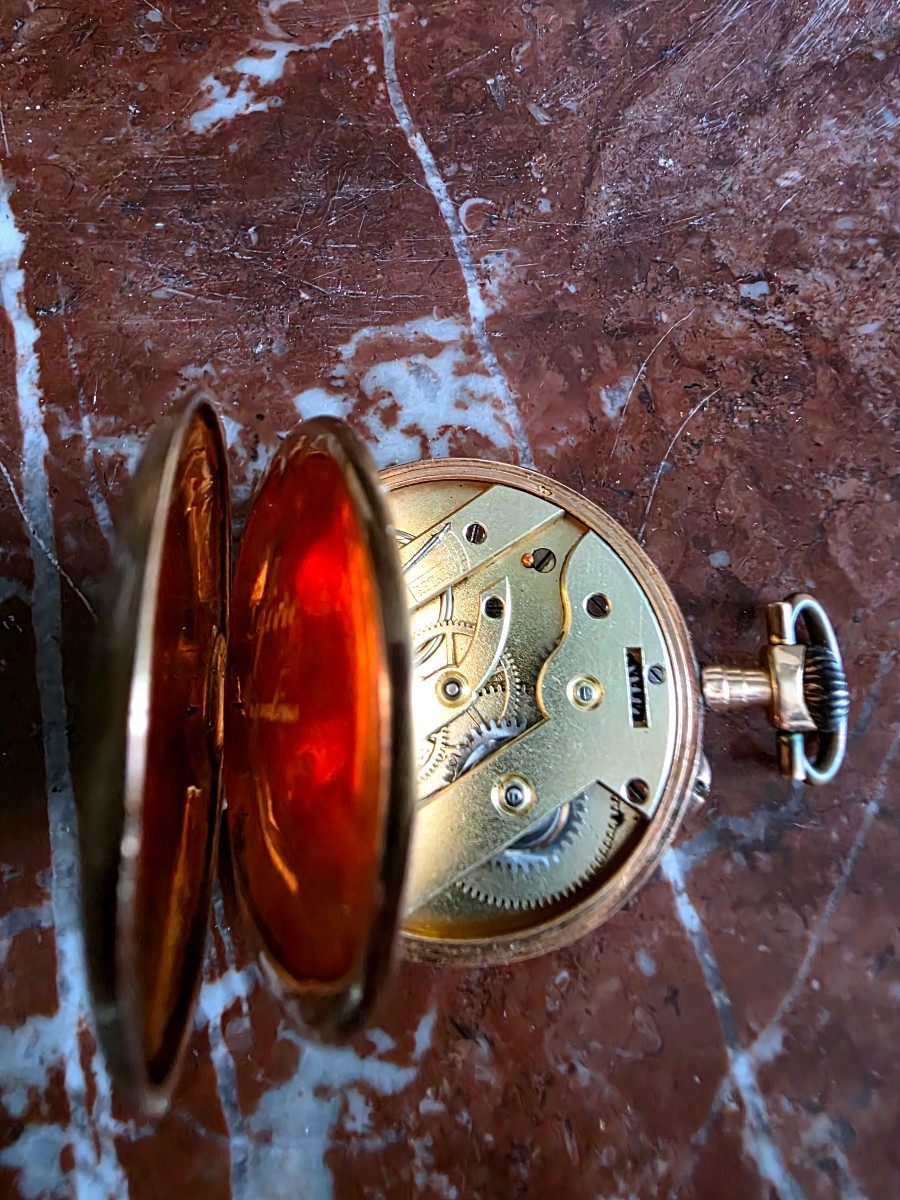 Montre gousset en or-photo-1