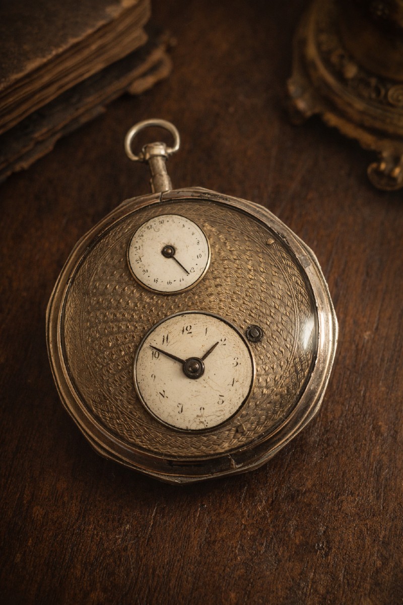  Montre   quantième époque  l19 eme siècle 